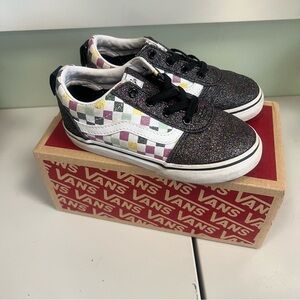 Vans Off The Wall Checkerboard Multi-Colored Shoes Sneakers Size 10 Toddler Kid